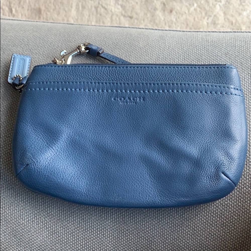 Coach Wristlet Blue